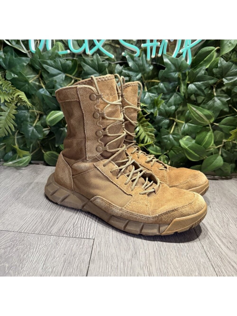 Oakley SI Light Assault Tactical Boots Coyote Tan US 8 Military 11188-86W